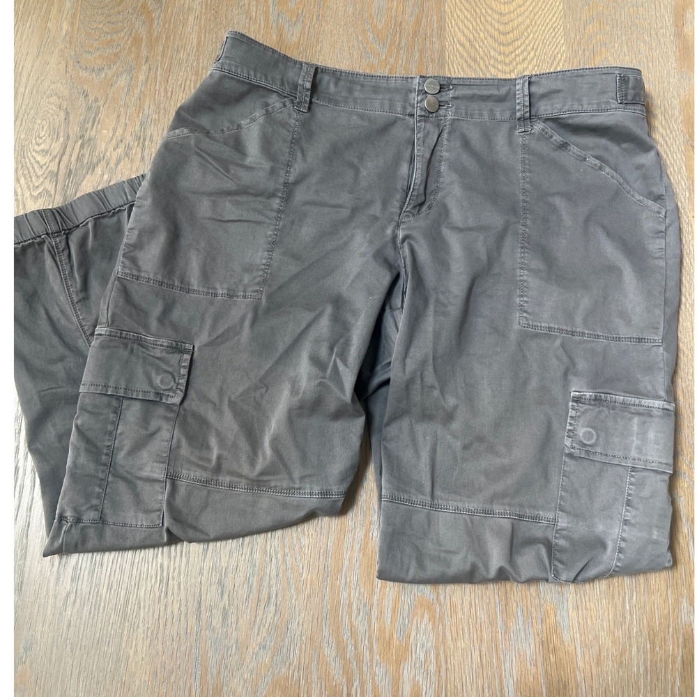 Sanctuary Standard Surplus Womens Gray Cargo Jogger Pants Size 30 - Picture 3 of 8